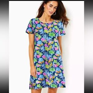 Lilly Pulitzer Disney x Lilly Mickey and Minnie Mouse Cody Shirt Dress XL NWT